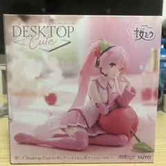 【未開封】デスクトップキュート　桜ミク　さくらんぼクッションver