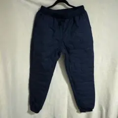 ネイビー ジョガーパンツ ウエストゴム(暴風 防水 防寒)