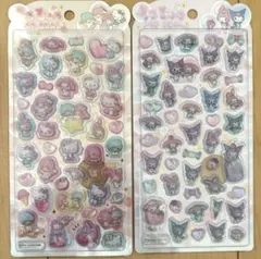 【正規品】 うるちゅるポップシール サンリオキャラクターズ マイメロディ クロミ