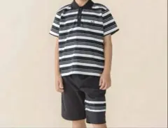 BeBe Petits Pois Vert ポロシャツハーフパンツ150cm