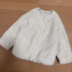 セラフ　ボアジャケット　ボアブルゾン　女の子　アウター　110