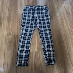 アダムスジャグラー チェック柄 スラックス