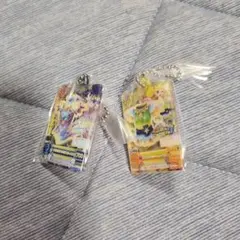 アイカツ ガチャガチャ 霧矢あおい　冴草きい