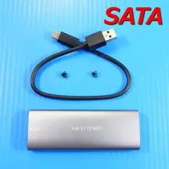 【M.2 外付け ケース】 USB3.1 TO NGFF SATA SSD