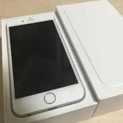 ■美品■iPhone6/64GB/シルバー銀■au■NW制限〇■iOS9.2.1