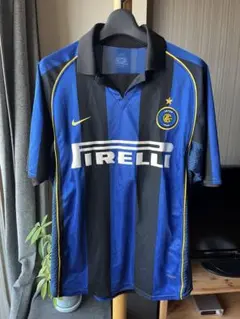 Inter Milan 2001 インテル・ミラノ NIKEゲームシャツ 英国製 Inter Milan 2001 インテル・ミラノ NIKEゲームシャツ 英国製 - メルカリ