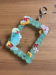 フォトインキーホルダー　ミント