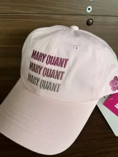 MARY QUANT ピンクキャップ　PLAZA限定コラボ　未使用品