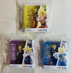 ドラゴンボールZ S.H.Figuarts ミニチュアコレクション　3種セット