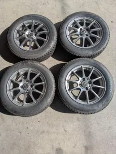 ◇中古溝有りピレリ175/65R15スタッドレスセット アクア、フィールダー