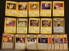 旧裏 ポケモンカード マチスのカードセット