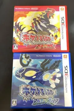 ポケットモンスター オメガルビー アルファサファイア 2本セット