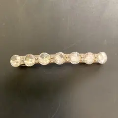 クリスタル風ヘアバレッタ