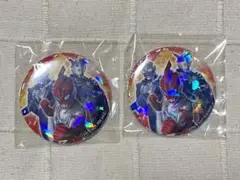ウルサマ　缶バッジ　ウルトラマンオメガ　ゼロ　ゼット