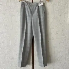 未使用●UNIQLO ユニクロ●スマートアンクルパンツ チェック●M