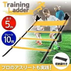 トレーニングラダー 5m スポーツ サッカー 陸上 フィットネス 球 練習 基礎