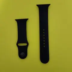 Apple Watch　 ブラックシリコンバンド 　スポーツバンド　45ミリ