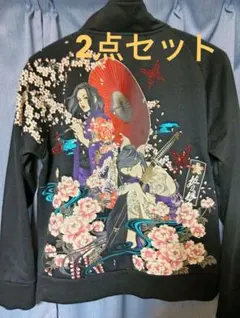 絡繰魂 スカジャン 古都古都 刺繍tシャツ セット サイズXL 新品タグ