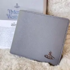 Vivienne Westwood◇メンズ 伊製 サフィアーノレザー スリム財布
