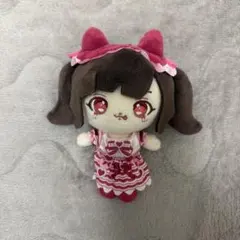 きゅるりんってしてみて 逃げ水あむ 生誕 ぬいぐるみキーホルダー