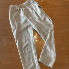 ベージュ　ストレートパンツ　120