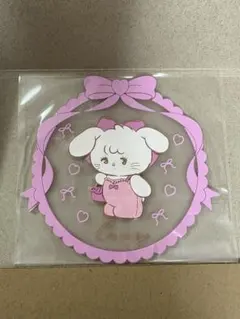 mikko illustrations クリアラバーコースター キャミー