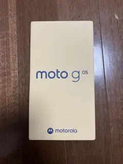 新品未開封品 moto g 05 128GB ミスティブルー