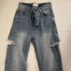 SeaRoomlynn クラッシュデニムパンツ