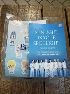 SKZOO biore 韓国ポップアップ スキズ ビオレ ステッカー