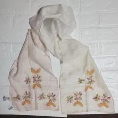 【新品・未使用】ムーンバット　スカーフ　27✕165cm