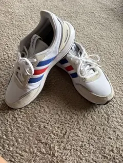 adidas スニーカー ホワイト/レッド/ブルー