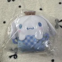 シナモロール サンリオ バスケットおくるみマスコット