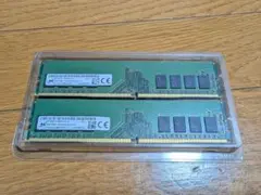 Micron 8G DDR4 SDRAM 3200AA 260pin 2枚 Micron 8G DDR4 SDRAM 3200AA 260pin 2枚 - メルカリ