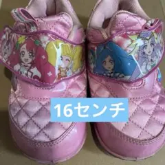 ヒーリングっとプリキュアピンクスニーカー 16.0cmのサムネイル