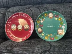 ちいかわ　エニマイくじ　E賞　クリスマスプレートセット