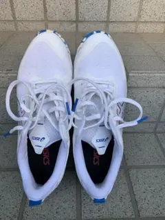 美品ASICSプレステージライト 5　オムニ・クレー26cm