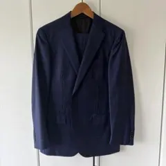 SINPLICITEplus ネイビースーツイタリア製perennial生地使用
