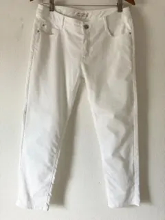 HK WORKS LONDON ストレッチデニムパンツ　白　XLサイズ位のサムネイル