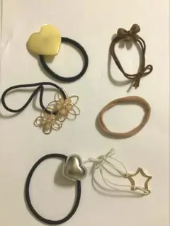 ヘアゴムセット 6個入り