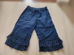 Seraph キッズ ハーフパンツ 130cm ネイビー レース