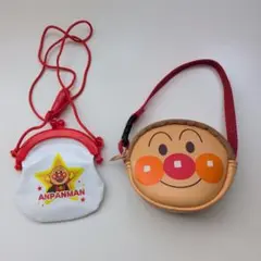 アンパンマン ミニポーチ 2個セット
