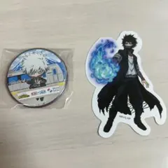僕のヒーローアカデミア 荼毘 ステンドグラス風缶バッジ - メルカリ