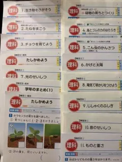 ぶんけい 原本小学3年生 理科 カラーテスト こたえ - メルカリ
