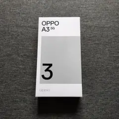 OPPO A3 5G　楽天モバイル　SIMフリー