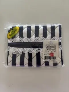 【新品・未開封】NARAYA ボーダーネイビー　ティッシュケース