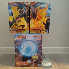 【新品未開封】NARUTO GIGO 限定 フィギュア 3種セット シール付き