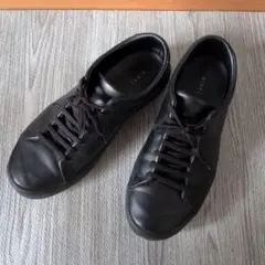 MARUGO TABIN レザースニーカー ブラック