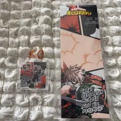 ヒロアカ ジャンプショップ 爆豪勝己 アクスタ入りアクリルキーホルダー