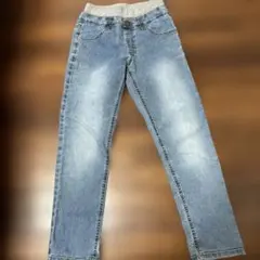140サイズ ストレートレッグデニムパンツ