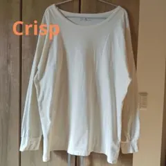 最終値下げ♡Crisp＊ロングTシャツ＊ボートネックコットンのサムネイル